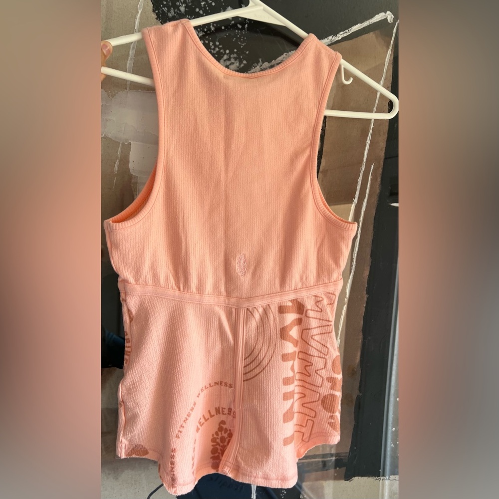 FP Movement by Free People Pink Graphic Tank Top - Picture 3 of 4